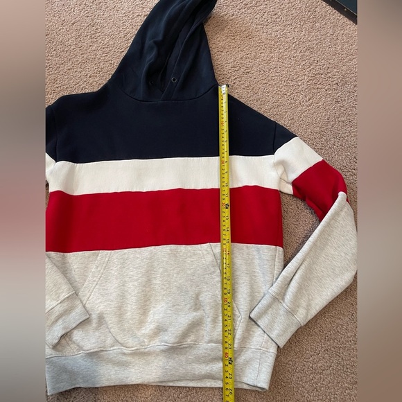 DENIM & FLOWER Men's Colorblock Hoodie - Picture 3 of 10